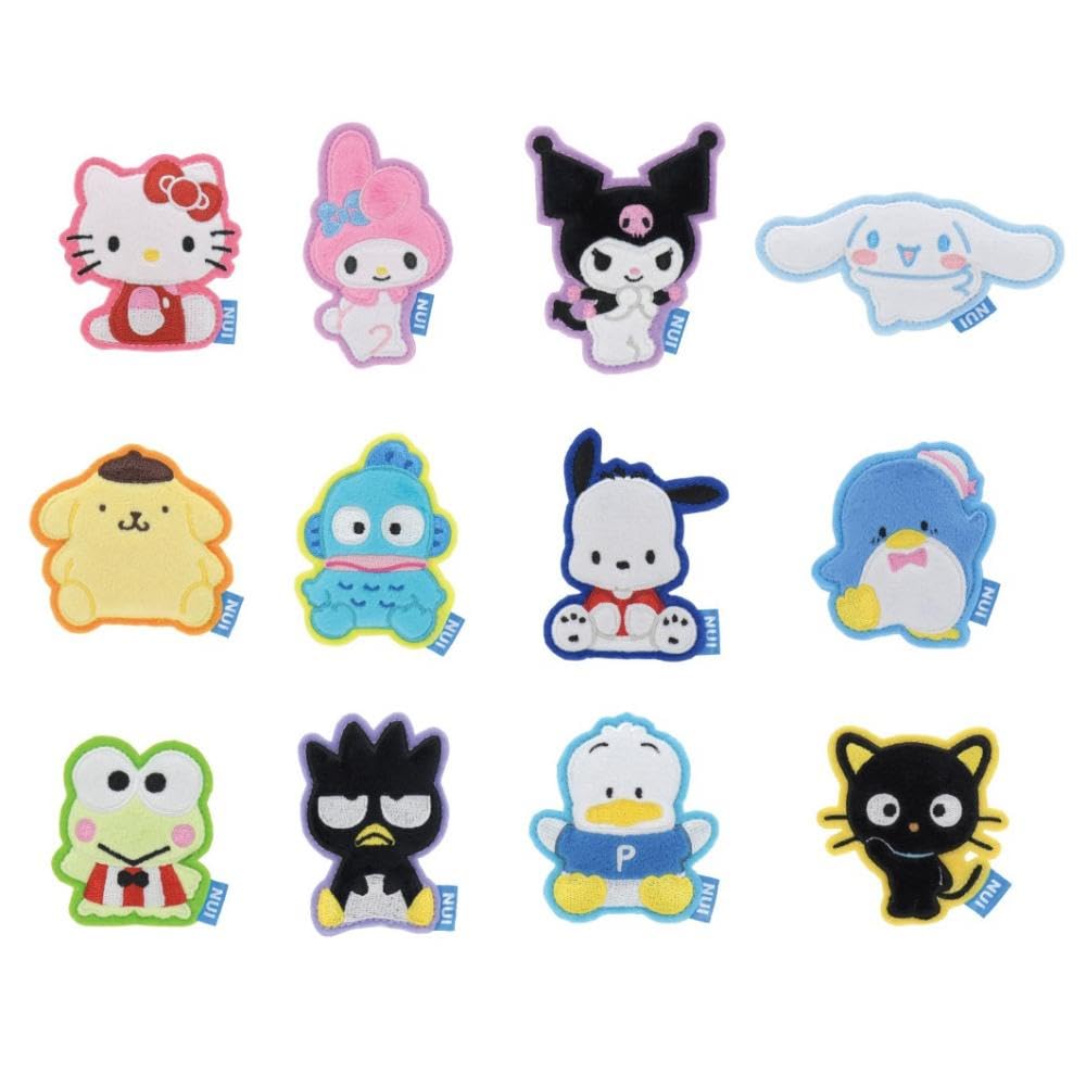 Bandai Namco Nui Sanrio Characters Plush Pin Part 1 - 12 designs in total - 2593898 - Approx. H85mm - Design cannot be chosen.