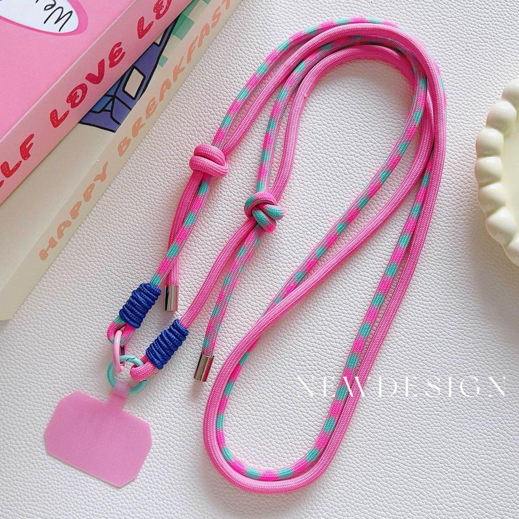 Creative Knot Mobile Phone Universal Lanyard Crossbody Rope Long Phone Lanyard Shoulder Strap Outdoor Phone Case Bag Lanyard