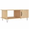 Coffee Table Sonoma Oak 90 x 50 x 40 cm Particleboard
