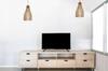 Modern wooden LED ceiling pendant lamp