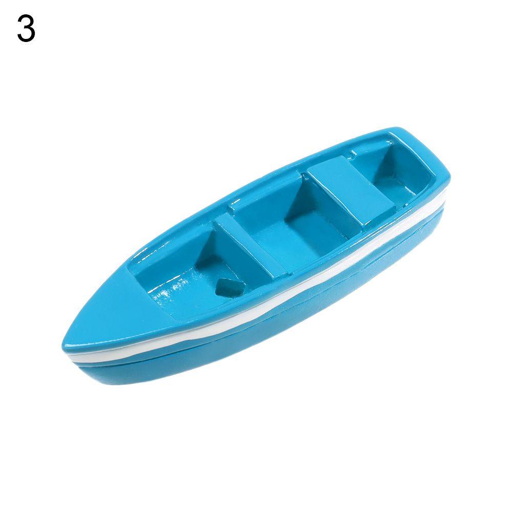 Home Decor Micro Landscape Beach Chair Mini Paddle Sea View Ornaments Boat