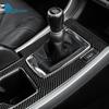 Наклейка из настоящего мягкого углеродного волокна для Honda Accord 2013 2014 2015 2016 2017 LHD Панель центрального переключателя передач автомобиля Накладка на внутреннюю отделку