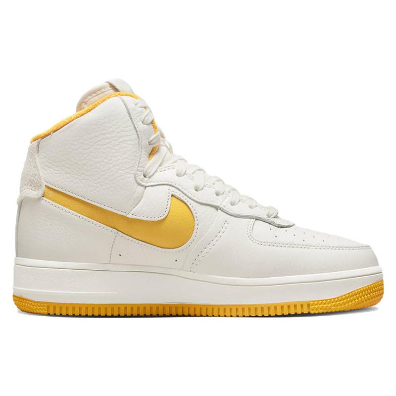 Nike Женские кроссовки Air Force 1 High Sculpt Phantom Yellow Ochre DC3590-001
