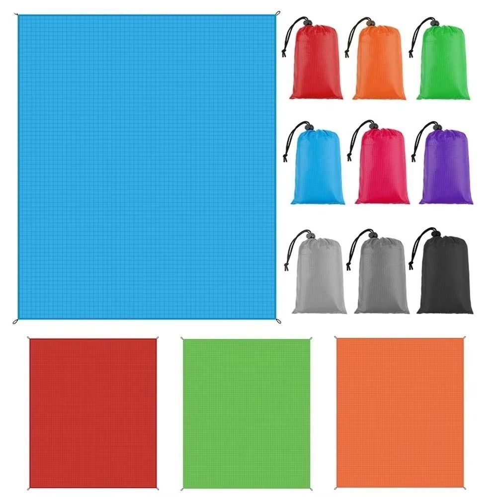 Folding Pocket Camping Mat Oxford Cloth Mini Ground Mat Portable Picnic Blanket for Outdoor