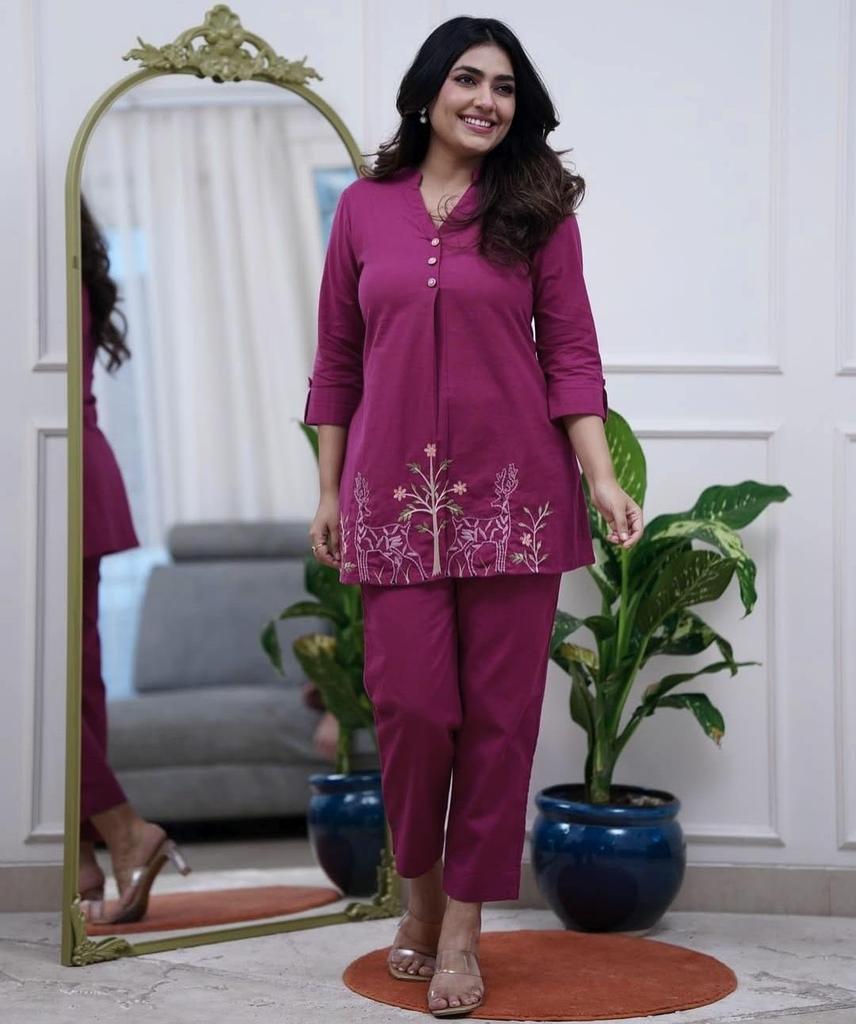 Красивый дизайнерский вышитый курта-корд комплект женский болливудский наряд для вечеринки курти платье