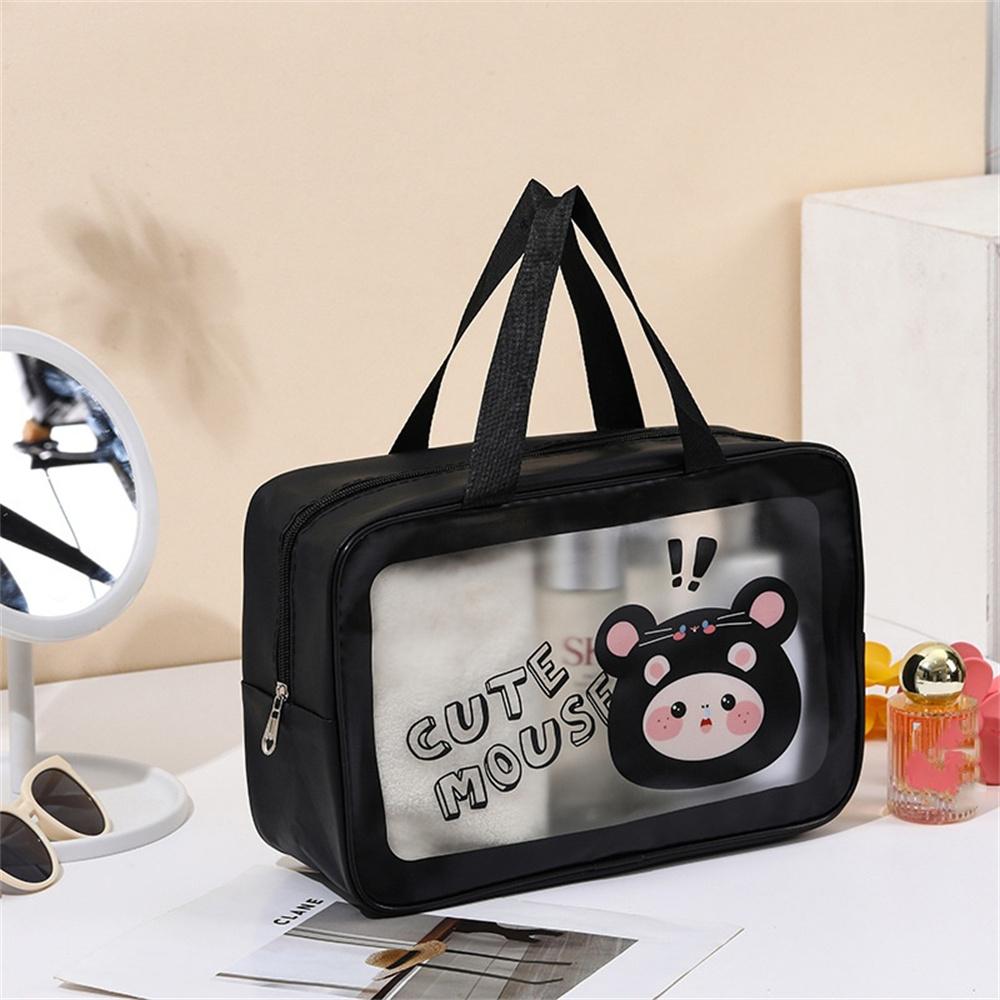 Travel Makeup Bag Multifunctional Waterproof Storage Bag Portable Makeup Organizer Portable Transparent Cosmetic Pouch For
