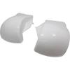 Okubo Manufacturing MARUTO Knuckle Guards for Benly (White) KGB-3500