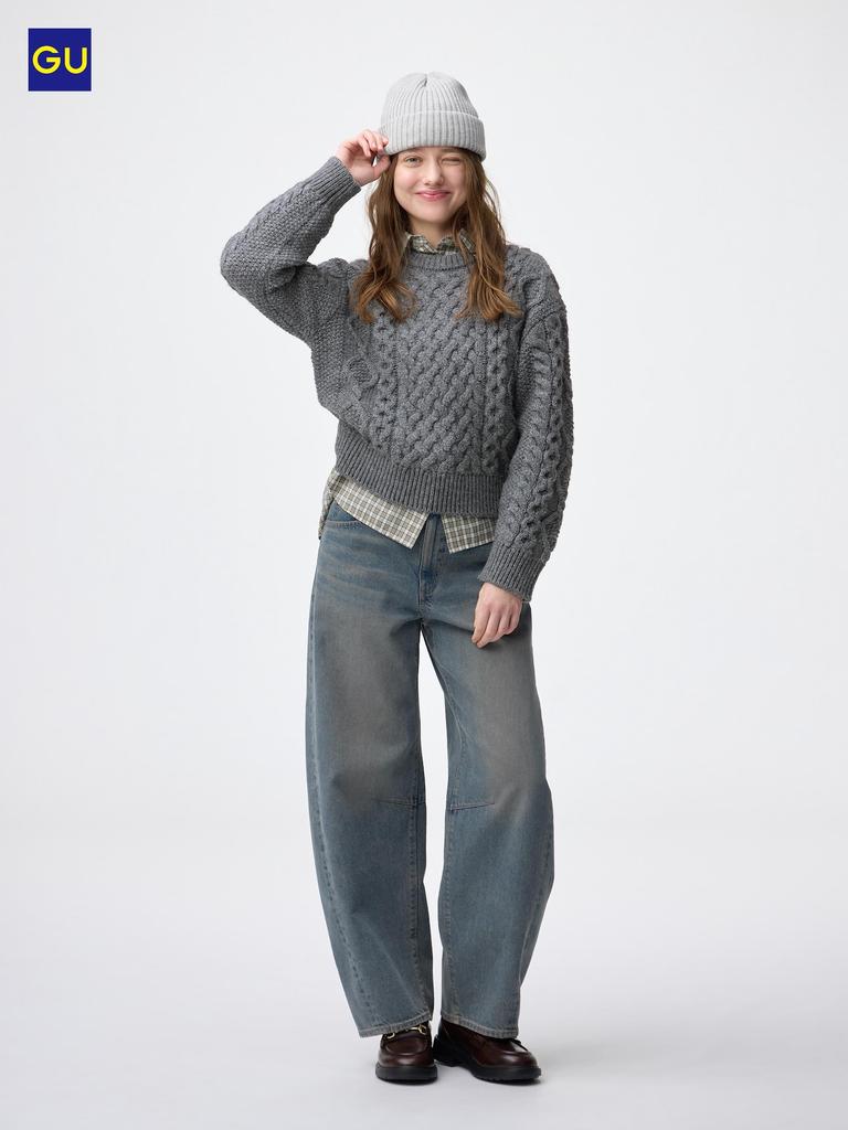 Uniqlo Джинсы Gu Barrel Leg