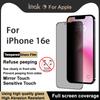 Для iPhone 16e Glass IMAK Privacy Temper Glass Full Screen Covering Film