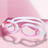Водонепроницаемые очки для плавания Высококачественные очки для плавания Силиконовые очки для плавания Силиконовый материал Зеркальный ремешок Детские