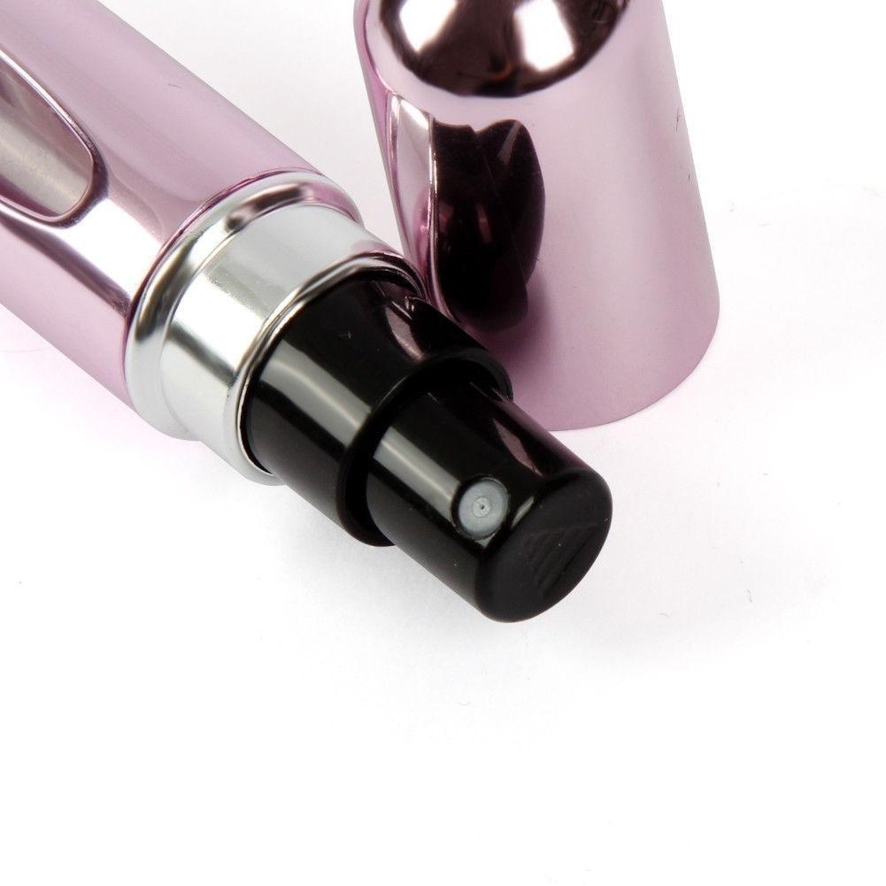 5 мл мини-вакуумный многоразовый флакон с распылителем для духов, дорожный ароматический насос, спрей, капсульный чехол