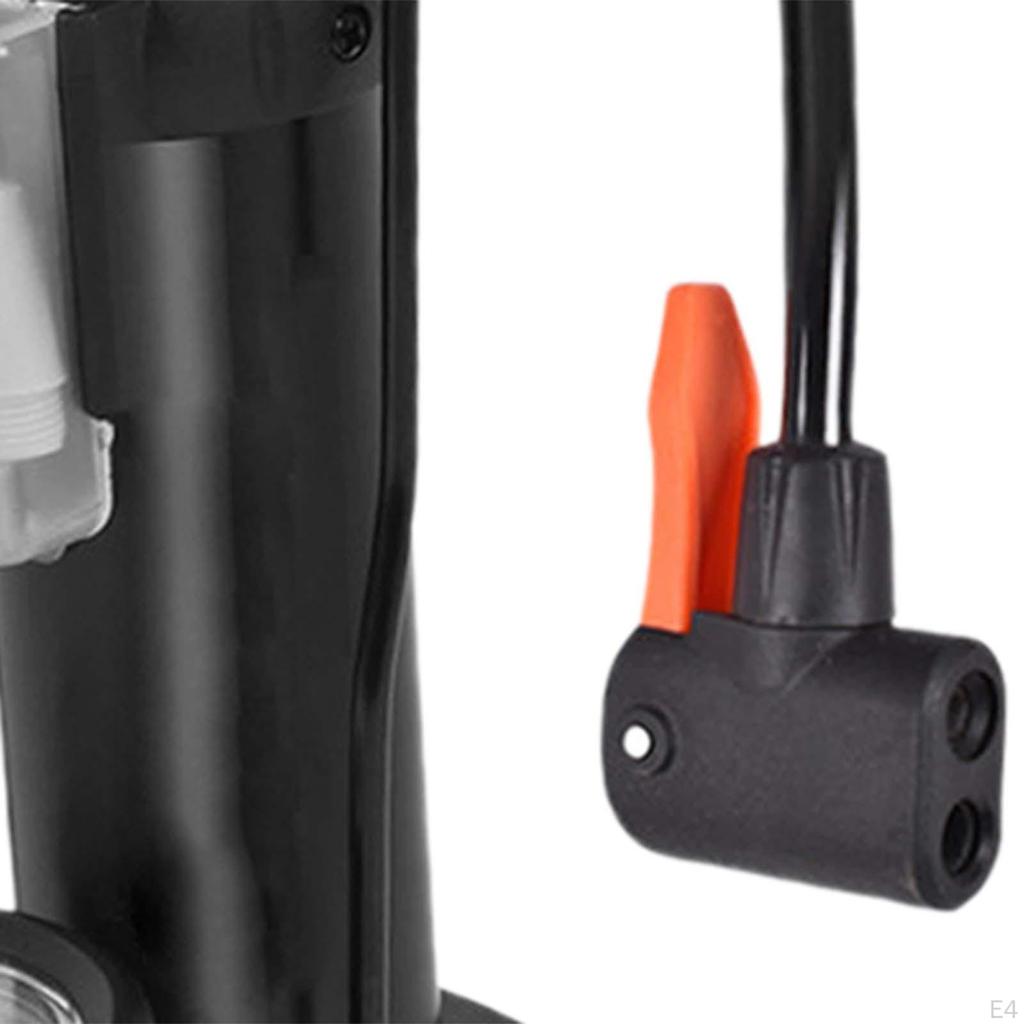 Ножной велосипедный насос, портативный велосипедный насос для накачивания шин для автомобиля, шоссейного велосипеда, мотоцикла,