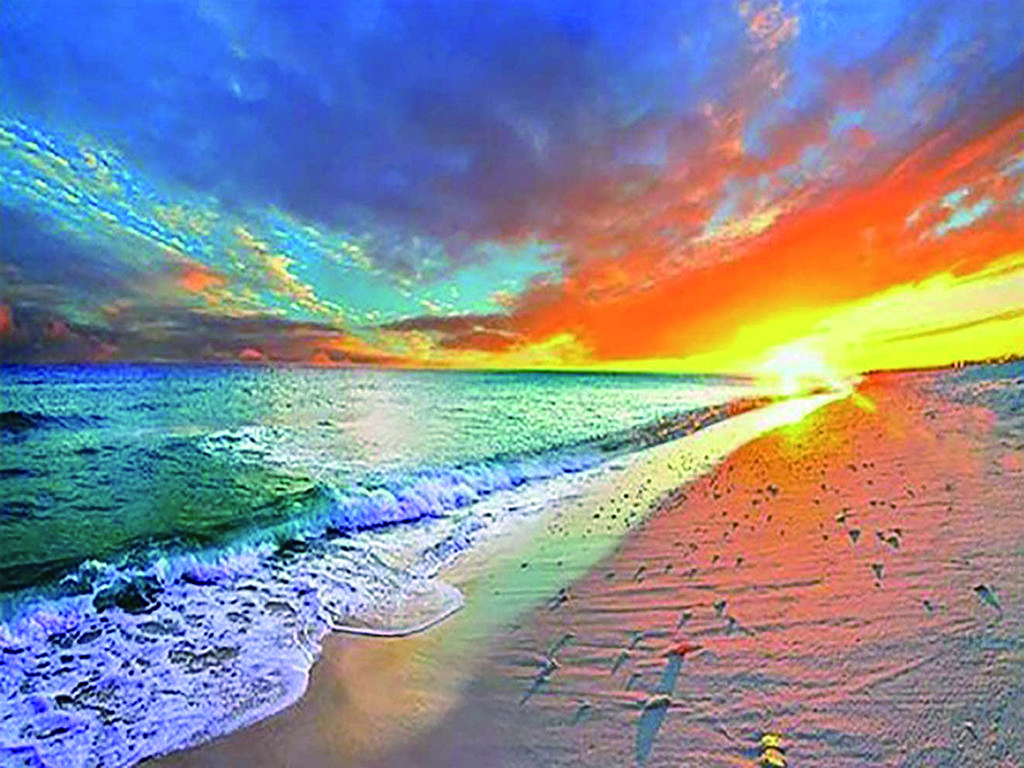 5D алмазная живопись «сделай сам» морской пейзаж, здание, полный бриллиант, ручная работа, алмазная вышивка, мозаичный узор, украшение дома, подарок на Новый год