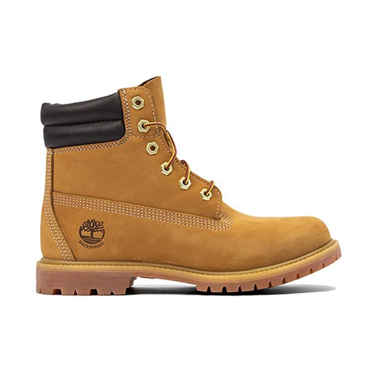 Timberland 6 дюймов Повседневные Модные Высокие Рабочие Ботинки Женские Ботинки Пшенично-Желтые 42687