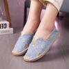 2024 Лето Новая мода Женская Мужская Повседневная Обувь Плоские Кроссовки Дышащие Мужские Слипоны Холщовые Туфли Для Любителей