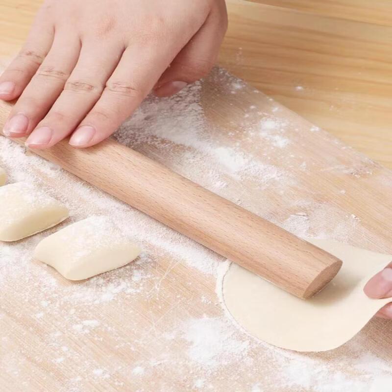 Chu Yi Ba Wooden Rolling Pin & Dough Kneading Set