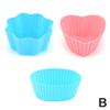 3Pcs Bento Divider Cup Easy Clean Mould Reusable Cake Mold Dessert Sushi Separate Storage Accessories Food Lunch Box Liner