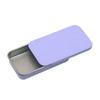 Мини многоцветная жестяная коробка с выдвижной крышкой, ручной кормушка, для конфет, таблеток, тренировочные инструменты, прямоугольная банка для корма для тренировки птиц, дорожная