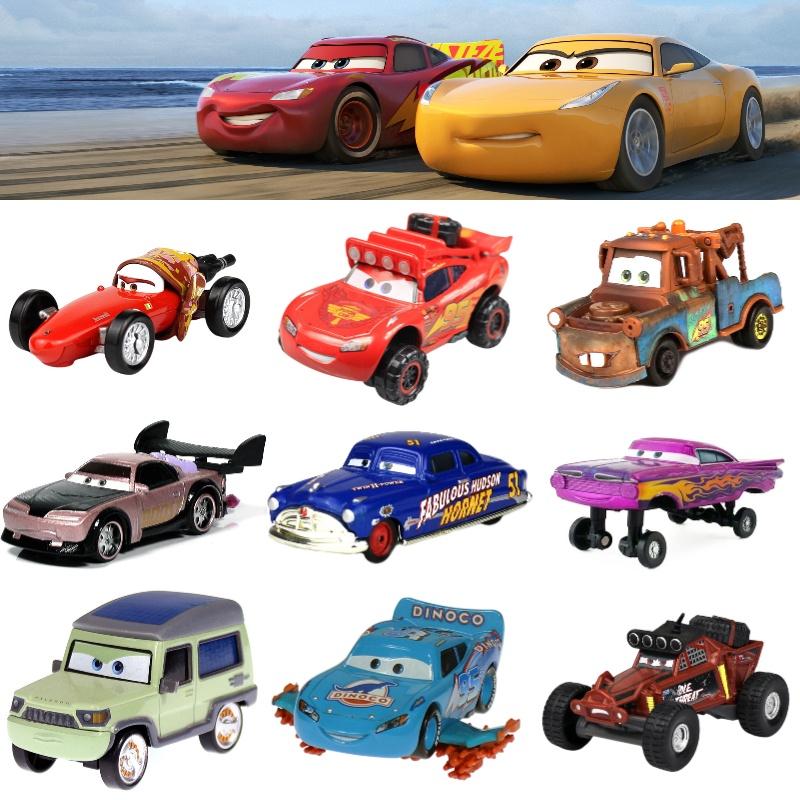Pixar Тачки Льюис Хэмилтон Металлическая Модель Гоночного Автомобиля Масштаб 1:50