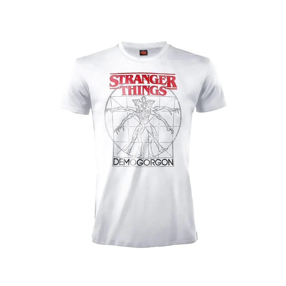 Stranger Things T-Shirt - Demogorgon - Original Official White Jersey Jerseys-