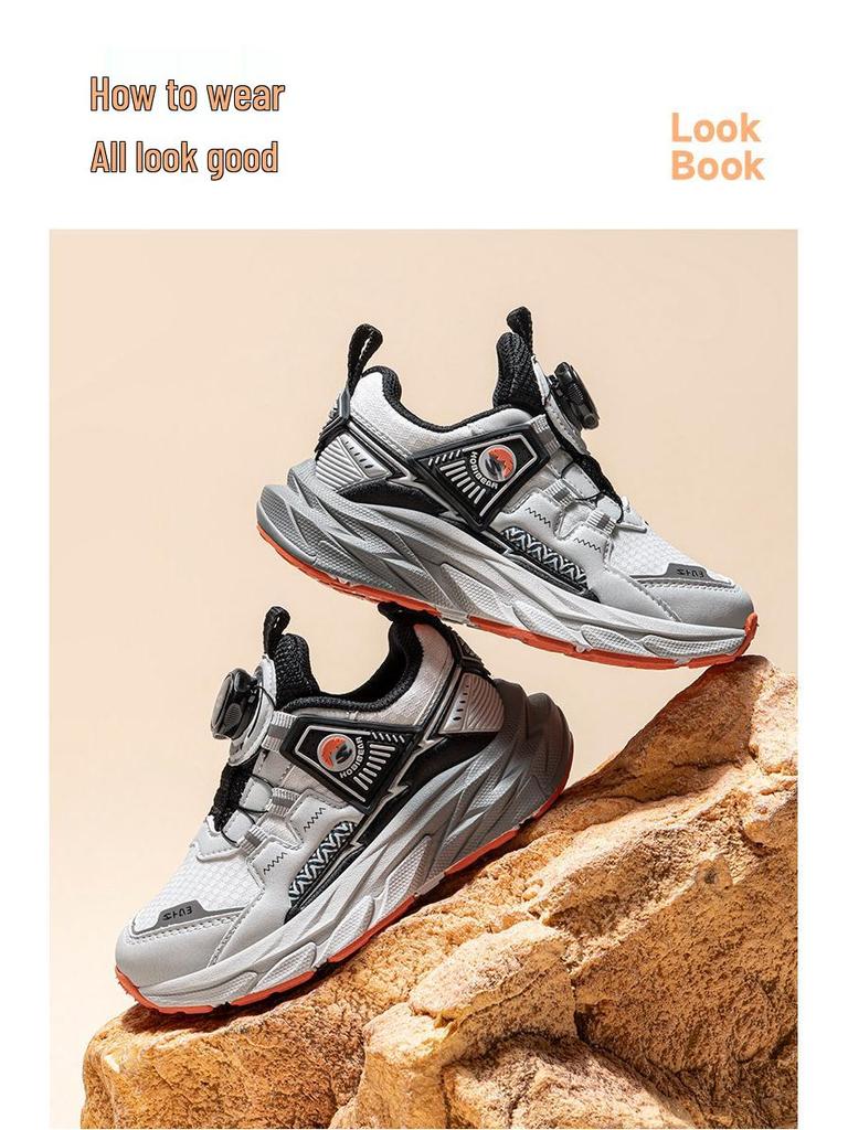 Кожаные кроссовки для мальчиков Hapi Bear - Легкая, удобная спортивная обувь на весну/осень