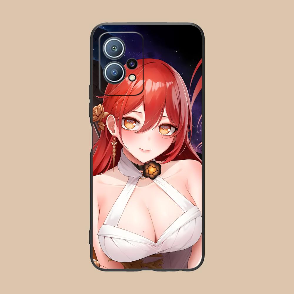 HSR Himeko Matte TPU Mobile Phone Case for Huawei P60 P50 P40 P30 P20 P10 P9 P8 Pro Lite Plus Colorful Printing Cover