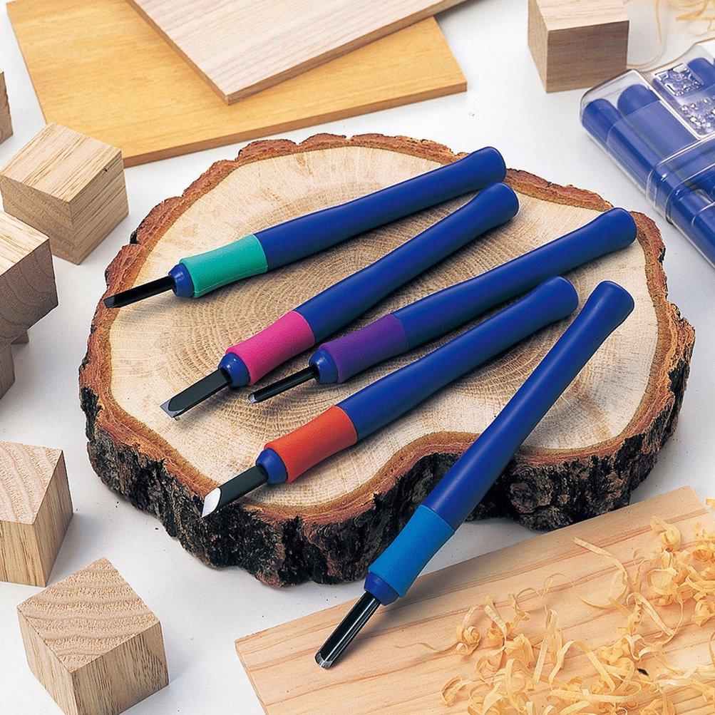 Набор стамесок Sakura Crepas с рукоятками из 4 штук EHT-4A