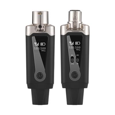 Беспроводной микрофон XLR-передатчик и приемник UHF Беспроводная микрофонная система для электрического аудиомикшера