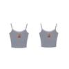 Creamy Bear Women's Lace Patchwork Padded Camisole - Slimming Innerwear/Outerwear 