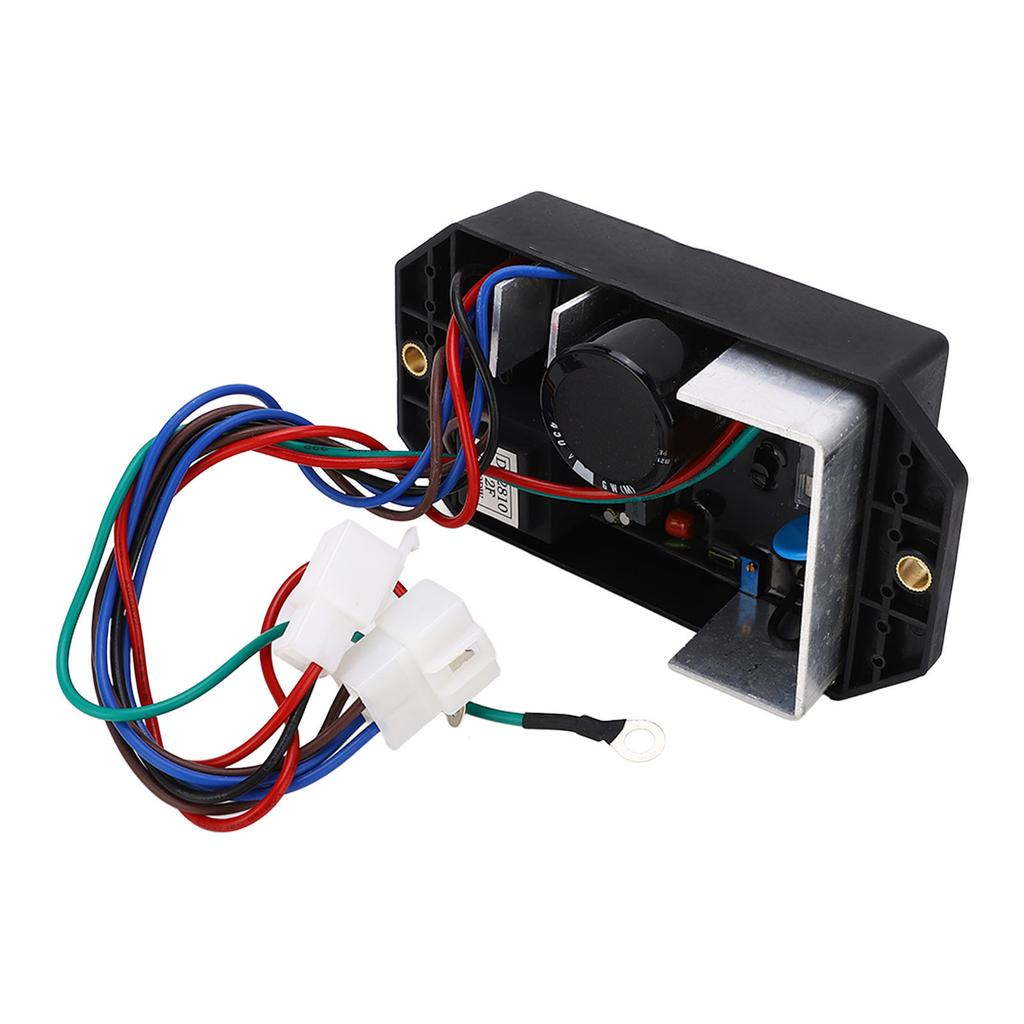 Automatic Voltage Regulator 8 Wires Generator Volt Regulator Replacement AVR Board Module for Single Phase 15KW Generator ABS Multi s