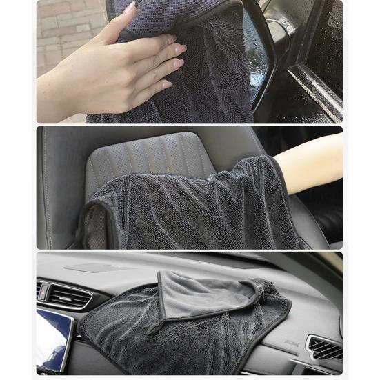 Салфетка для чистки из микрофибры Ультра впитывающее полотенце Зеркальный блеск защищает краску Без ворса Полотенце для мытья автомобиля для мытья автомобиля без разводов