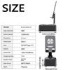 4-in-1 Phone Holder Stand Anti-Slip Pads Phone Holder with Microphone  Video Meeting