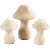 Educational Games - 56519 Wooden Mushrooms 45 X 2 Pieces + 65 1 P