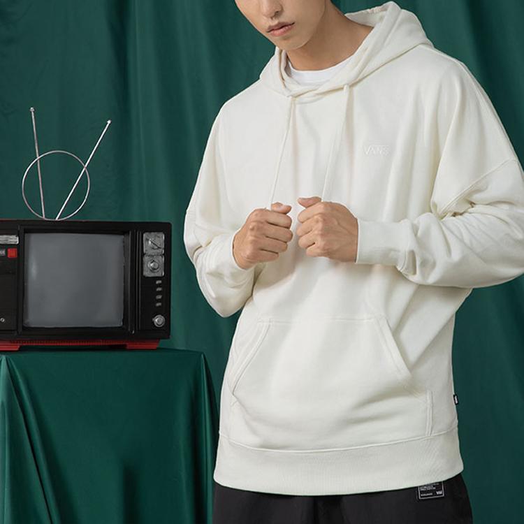 Vans Толстовки Унисекс Белые С капюшоном Умеренные Обычные VN0A3TYUFS8