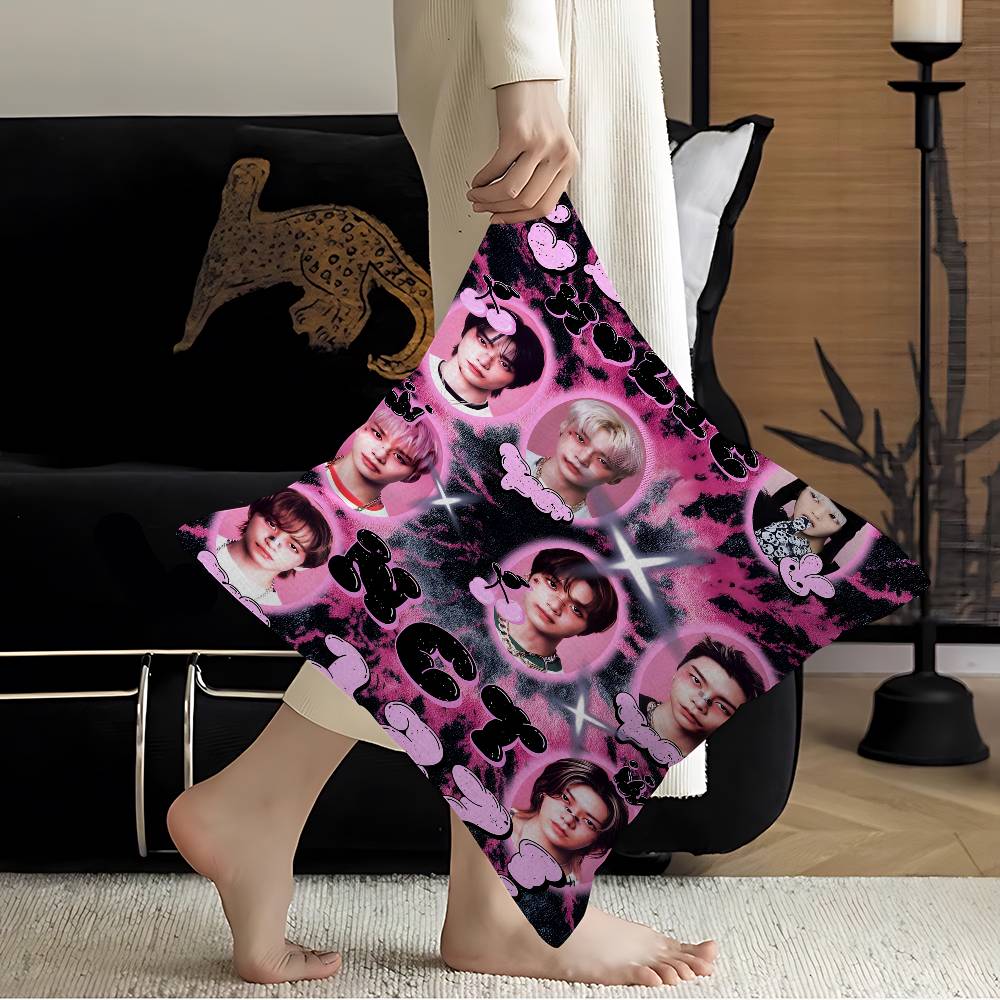 Pop Music Groups NNCT  Cushion Cover Pillowcase Upholstery Sofa Throw Pillow Home Decor Pillowcas