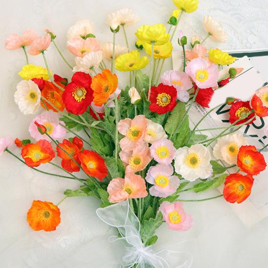 Искусственный цветок Реалистичный искусственный шелковый цветок для дома, офиса, свадьбы, вечеринки, помещения, улицы, искусственный цветок, цветущие растения, украшение