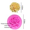 3D Beautiful Lotus Chrysanthemum Flowers Wedding Cake Decorating Tools DIY Baking Silicone Mold