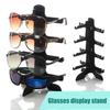 Подставка для очков 4 органайзера для солнцезащитных очков Стабильный, устойчивый к поломкам портативный дисплей для очков Простота сборки Дисплей для хранения солнцезащитных очков