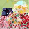 Leisure Fruit Printed Dog Shirts Thin Pet Clothes Dog Short Sleeve Dog T-shirt For Dogs Cat