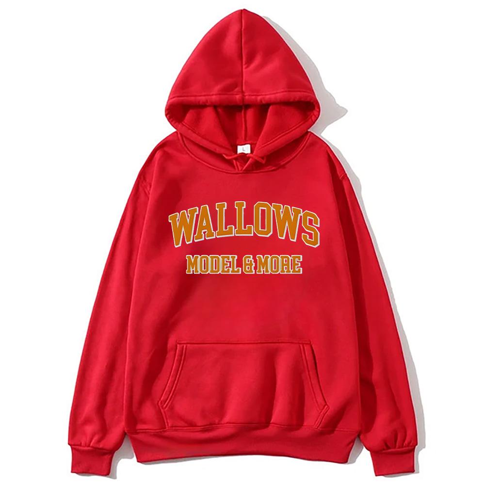 Wallows Модель и другие толстовки Музыкальный альбом Свитшоты Унисекс Пуловер с длинным рукавом Уличная одежда Женская Мужская Свободная одежда