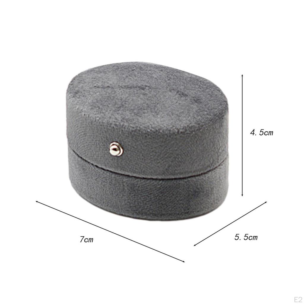 Элегантная коробочка для колец с внутренней частью для свадьбы и помолвки