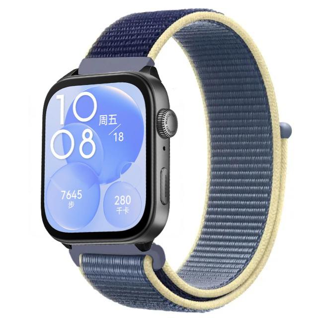 Нейлоновый петлевой ремешок для Huawei Watch Fit 3/4/4 Pro Дышащий спортивный браслет Ремешок для Huawei Watch Fit 4/Fit 4 Pro Браслет Ремень