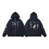 2025 Unisex Oversized Hooded Sweatshirt With Vintage Character Print Loose Fit Streetwear Casual Top