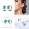 Original 100% S925 Silver Sunflower K Gold Pendant Earrings Iris Earrings Ladies Birthday Anniversary Gift