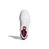 adidas Adicross Ретро Синтетическая Кожа Прочные Низкие Кеды Женские Кроссовки Белый Красный FW5623