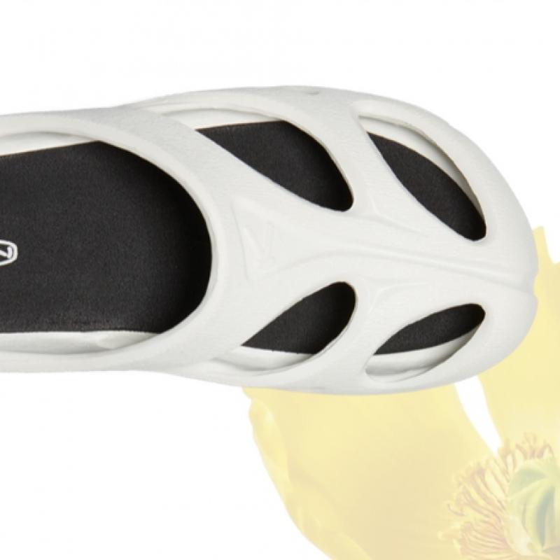 Keen White Unisex Slides