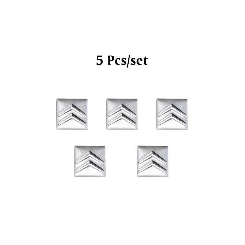 16mm Aluminum Car Remote Key Sticker Emblem Auto Accessories For Citroen C2 C3 C5 C6 C1 DS3 DS4 DS7 Xsara Berlingo Saxo Picasso