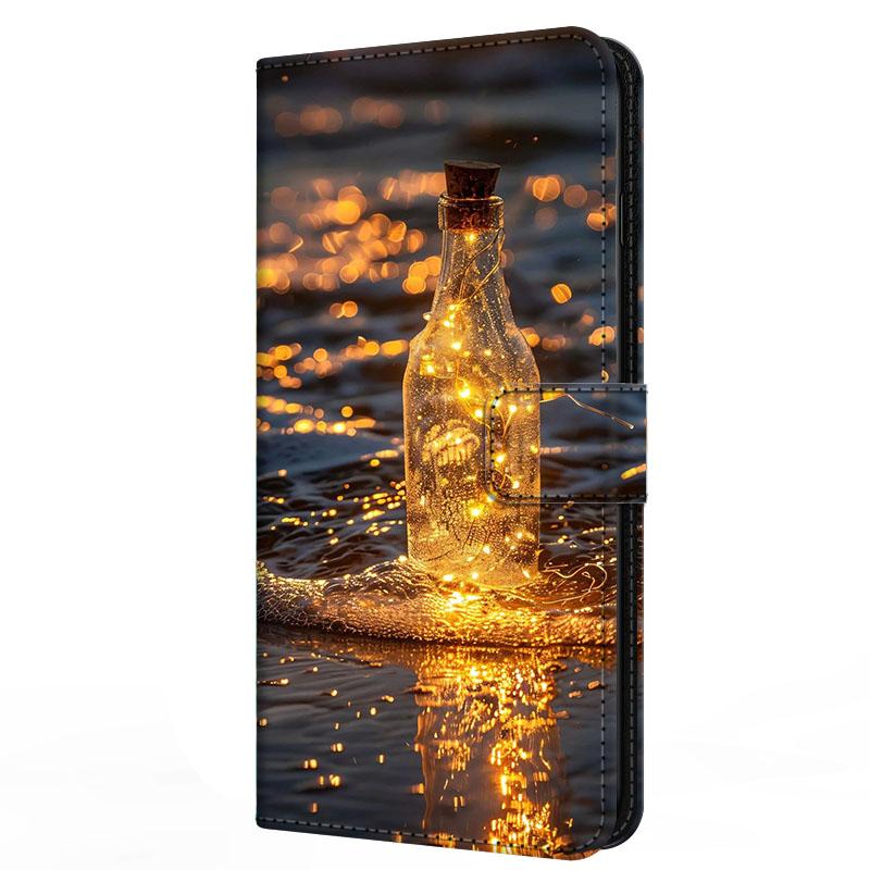 Для Samsung A16 Магнитный Кошелек Чехол Рельефный Чехол Кожаный Чехол Защитный Чехол-книжка Galaxy A06 A56 A26 A36 A 16 06 56 36 26