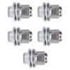 Комплект из 5 гаек для колесных шпилек M12 X 1,5 из высокопрочного стального сплава C2C35294 для F-Type S-Type XE XJ X