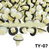 100Pcs Accessories Retainer Fastener Rivet Door Buckle Fastener Rivet Bumper Clip  Auto Vehicle